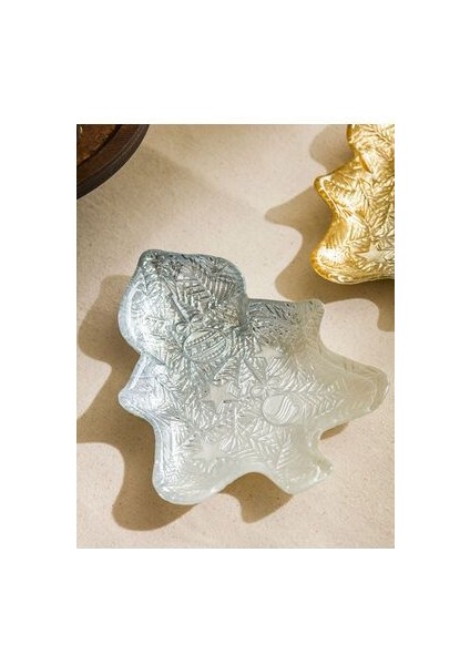 Lcw Home Sarı Çam Ağacı Figürlü Cam Kase 2'li 21 cm fırsatları