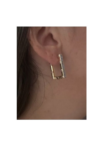 Bgue Modeli Dikdörtgen Küpe fırsatları