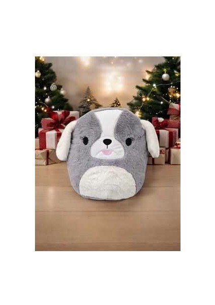 Sevimli Peluş Yastık & Uyku Arkadaşı Köpek Yastık & Yumuşak Hediyelik 45 cm