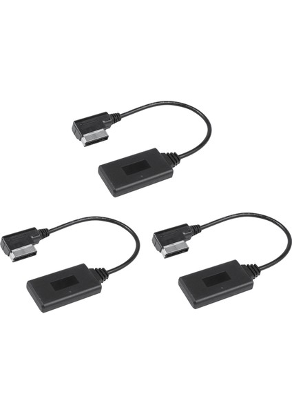 3x Araba Kablosuz Bluetooth Modülü Müzik Adaptörü Yardımcı Alıcı Aux Ses Kablosu W212 S212 C207 (Yurt Dışından)