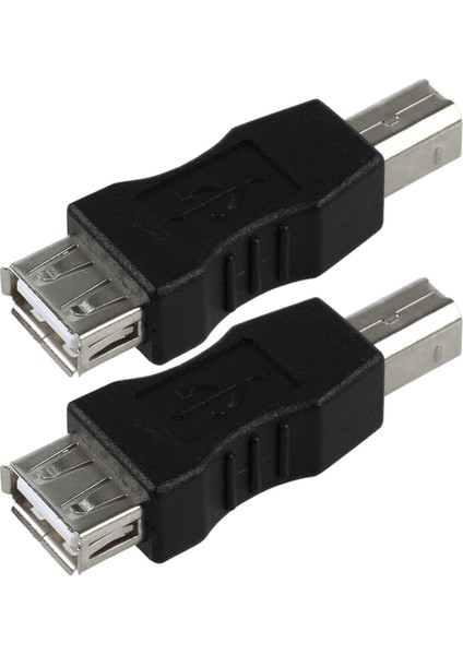 2x USB Tip A Dişi - USB Tip B Erkek Adaptör (Yurt Dışından)