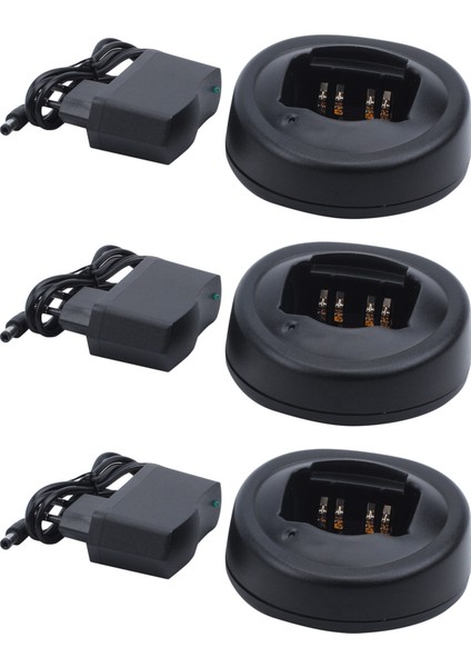 3x Cb Radyo GP328 Masaüstü Pil Şarj Cihazı Adaptörü GP320 GP338 GP340 GP360 GP380 GP240 Interkom Ab Tak (Yurt Dışından)
