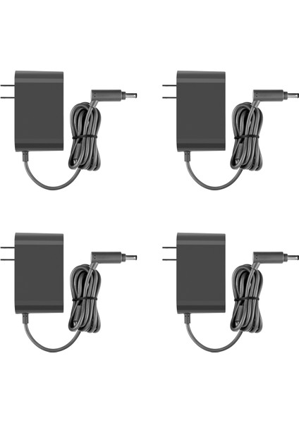 4x Elektrikli Süpürge Pil Şarj Cihazı, V6 V7 DC62 Güç Adaptörü Fişi-Abd Tak Için Yedek Güç Adaptörü Şarj Cihazı (Yurt Dışından)