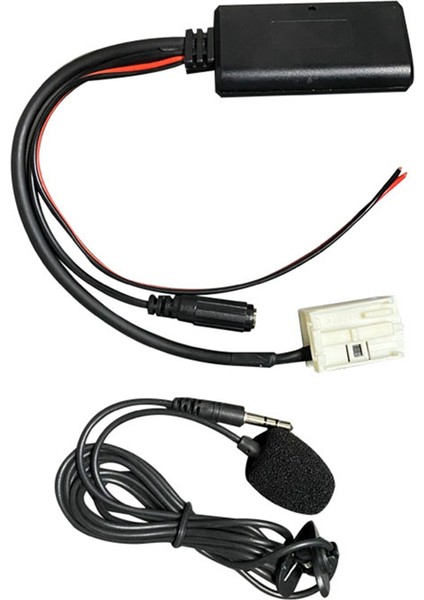 Uyumlu W169 W245 W203 W209 W251 W221 R230 Bluetooth Modülü Alıcı Adaptörü Radyo Stereo Aux Kablosu Adaptörü (Yurt Dışından)