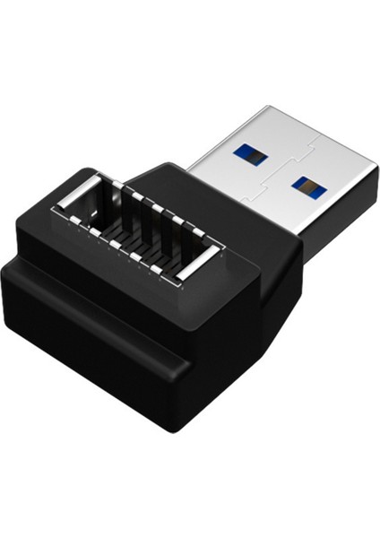 Tip-E Dişi USB Erkek Dönüştürücü USB 3.1 Ön Panel Başlığı Tip E USB Adaptör Fişi Dönüştürücü Anakart Bilgisayar (Yurt Dışından)