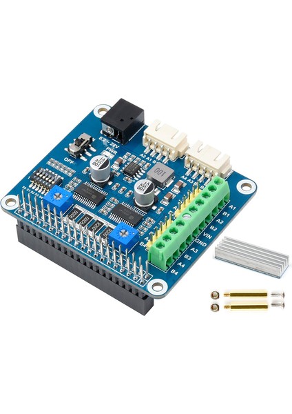 Step Motor Hat (B) / Nano Ile Uyumlu, Yerleşik 2-Ch HR8825 Motor Sürücü Çipi (Yurt Dışından)