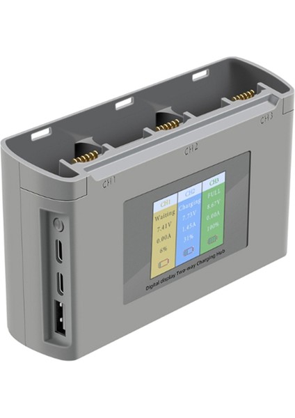 Iki Yönlü Şarj Merkezi, Renkli LCD Dijital Ekran Şarj Cihazıyla Mini Se/mini 2 Ile Uyumlu Birden Fazla Pili Şarj Ediyor (Yurt Dışından) fiyatları