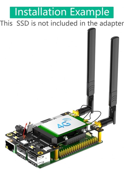 Tinker Board ROCK64 Media Latte Panda Soğutucu Fan Ile Uyumlu 3g 4g Lte Temel Hat (Yurt Dışından)