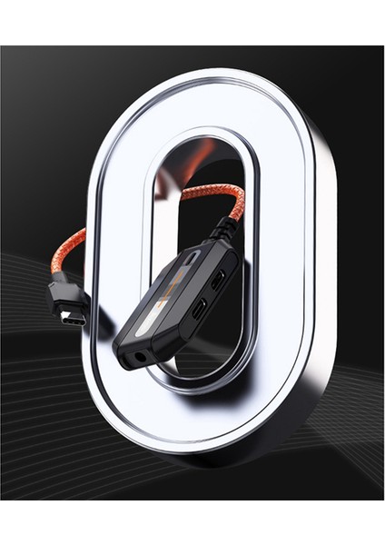 Gamwıng 3'ü 1 Arada Çok Fonksiyonlu Ses Adaptörü AX100 Type-C - Pd+3,5mm+Type-C Ses Çıkışı Pd 60W Qc 18W Hızlı Şarj Cihazı, Android Ile Uyumlu (Yurt Dışından)