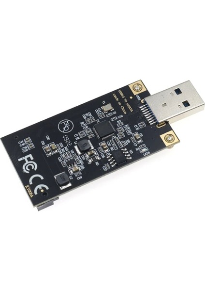 Yüksek Kaliteli Msata'dan USB 3.0'a Katı Hal Sürücüden Mobil Sabit Sürücüye ASM1153E Çip Tak ve Çalıştır, Boyutlar 30 x 50 Ile Uyumlu (Yurt Dışından)