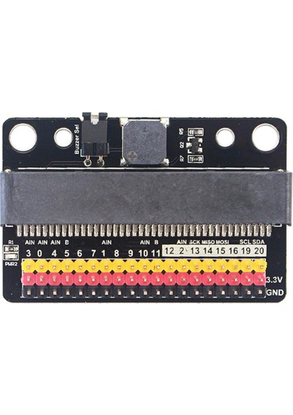 Micro-Bit Genişletme Kartı Bit Yatay Io Adaptör Kartı Ile Uyumlu Düz Fiş Tipi Lehimsiz Adaptör Kartı (Yurt Dışından)