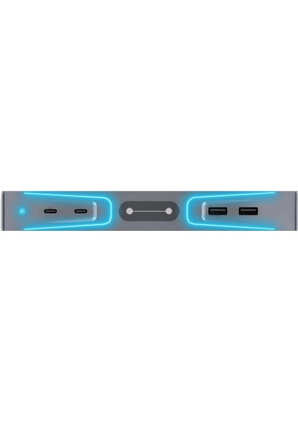 Hafif 27W Hızlı Şarj Cihazı USB Hub, Diyafram Akıllı Yerleştirme Istasyonlu Model 3 Model Y 2021-2023 Ile Uyumlu (Yurt Dışından)