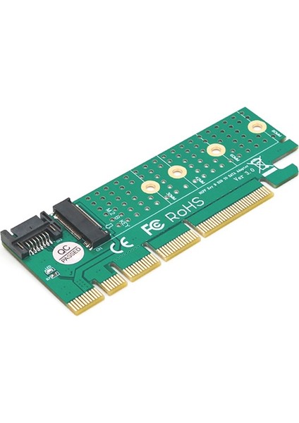 M.2 - Sata Pcı-E Anahtar B SSD Adaptör Dönüştürücü Kartı Sata Kablo Kiti (Yurt Dışından)