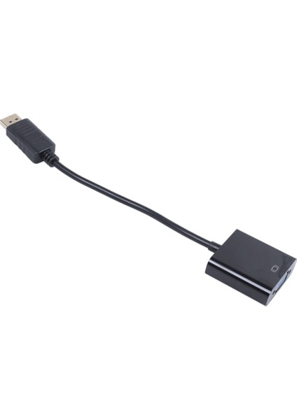 2pcs 1080P Dp Displayport Erkek - VGA Dişi Dönüştürücü Adaptör Kablosu, Siyah (Yurt Dışından)