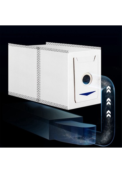 Ecovacs Deebot T30 / T30 Max / T30 Pro Aksesuarları Toz Torbası 6 Adet (Yurt Dışından)