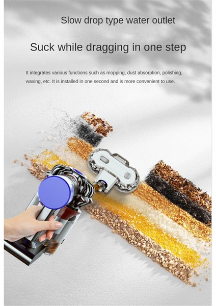 Dyson V15 V11 V7 Su Tanklı Elektrikli Süpürge Için Elektrikli Paspas Başlığı (Yurt Dışından) modelleri