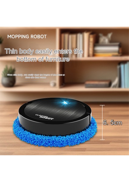 Akıllı Paspas Robotu Ev Islak ve Kuru Paspas Makinesi-B (Yurt Dışından)