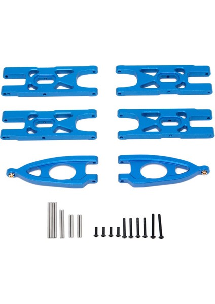 Arrma 1/10 Gerilim 2WD Rc Araba Yükseltme Parçaları Aksesuarları Için Metal Ön ve Arka Süspansiyon Kolu Seti, 2 (Yurt Dışından)