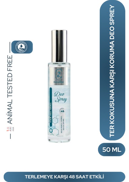 Koltuk Altı El Ayak Terleme Önleyici ve Ter Kokusuna Karşı Koruma Deosprey Deodorant Sprey