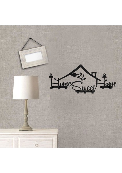 Sweet House Metal Duvar Askısı ve Anahtarlık