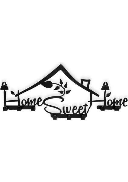 Sweet House Metal Duvar Askısı ve Anahtarlık