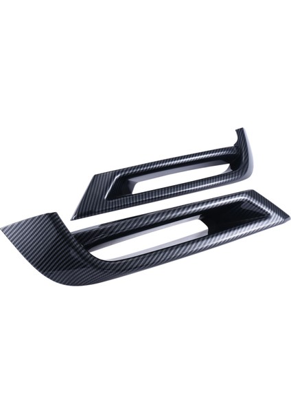 Sinyal Lambaları,araba Karbon Fiber Ön Tampon Alt Izgara Trim Şeritler Sis Lambası Krom Çerçeve Trim Honda Hrv Hr-V Xrv Xr-V 2022 2023 (Yurt Dışından)