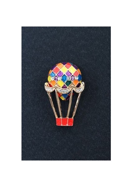 Uçan Balon Broş. Taşlı Tasarım Broş. Yaka Iğnesi Broş. Kadın Broş. Erkek Broş. Broş. Unisex