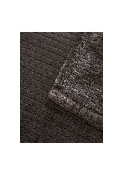 Lcw Home Gri Tomurcuk Desenli Tek Kişilik Battaniye 150 x 220 cm