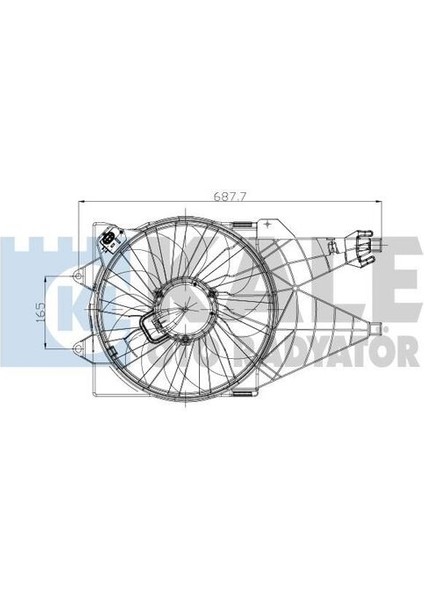 013501001 Fan Motoru Davlumbazlı Linea 1.3 1.4 Turbo Ac 51785226