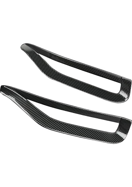 Abs Karbon Fiber Arka Kuyruk Sis Farı Lambası Çerçeve Kapak Trim Karbon Fiber Arka Kuyruk Sis Farı Lambası Çerçeve Kapak Trim (Yurt Dışından)