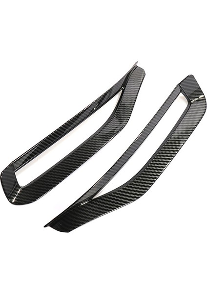 Abs Karbon Fiber Arka Kuyruk Sis Farı Lambası Çerçeve Kapak Trim Karbon Fiber Arka Kuyruk Sis Farı Lambası Çerçeve Kapak Trim (Yurt Dışından)