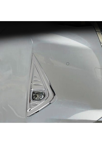 Abs Karbon Fiber Desen Ön Tampon Sis Işık Lambası Çerçeve Kapak Trim Alphard 2015-2019 Için (Yurt Dışından)