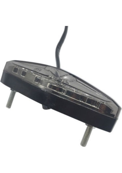 2x Motosiklet 15 LED Kırmızı Işık Fren Lambası Elektrikli Araba Scooter Arka Kuyruk Lambası Otomobil Parçaları (Yurt Dışından) fırsatları