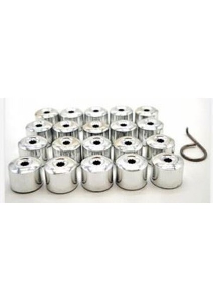 73969 Bijon Kapak Takımı Full Krom 20 Parça 1K0601173
