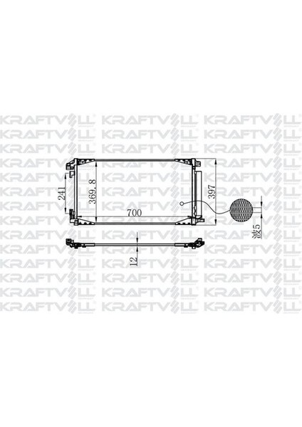 08060183 Klima Radyatörü Toyota C-Hr 1.2 2016- 88450F4020
