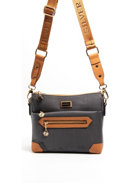 Siyah - A.taba SP1110 Kadın Çapraz Çanta