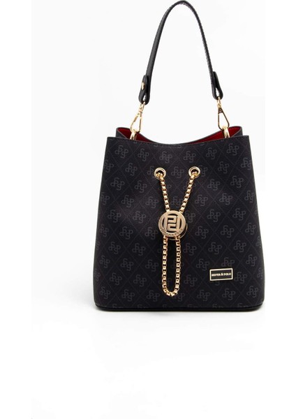 Siyah SP967 Kadın Çapraz Çanta