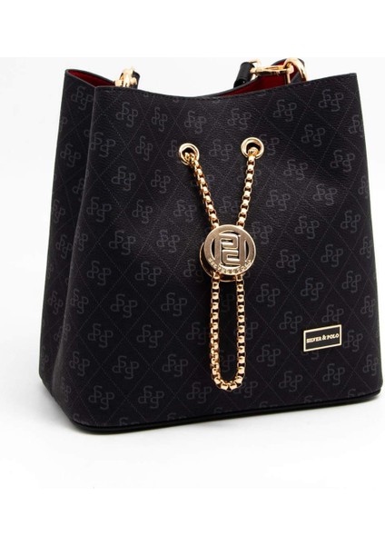 Siyah SP967 Kadın Çapraz Çanta modelleri