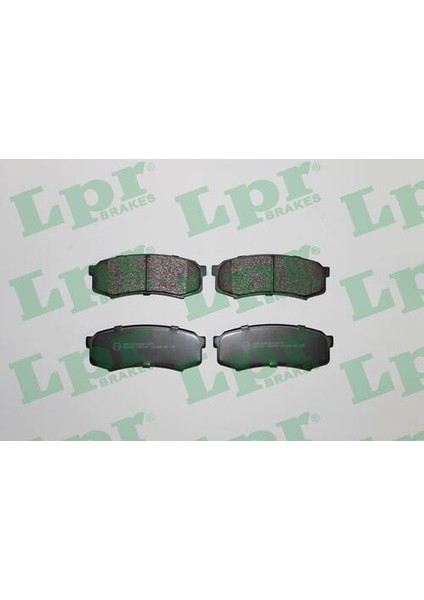 05P749 Arka Fren Balatası Land Cruiser 2.7 3.4 4.0 97-Lexus G470 01- 4605A389