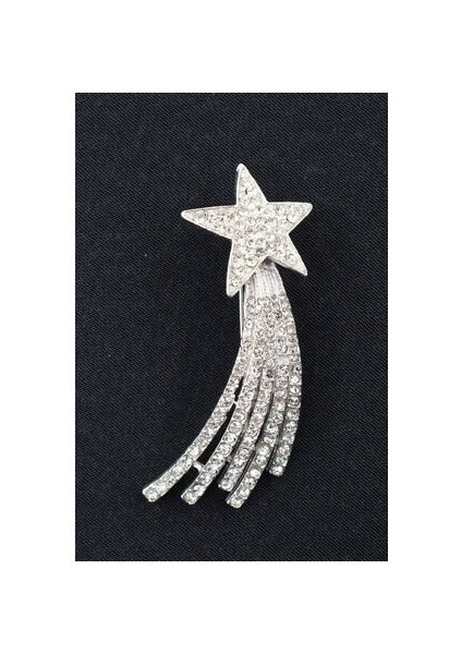 Kayan Yıldız Broş. Taşlı Tasarım Yıldız Broş. Yaka Iğnesi Broş. Kadın Broş. Erkek Broş. Broş. Unisex fırsatları