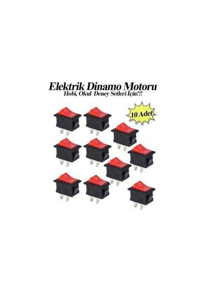 Mini Anahtar Arapuar Kırmızı Çıtçıt Anahtar