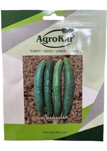 Agrokar Alman Hıyar Tohumu 5gr