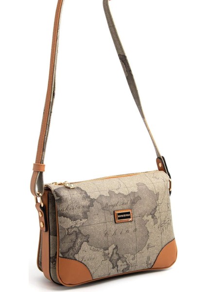 Haki - A.taba SP784 Kadın Çapraz Çanta modelleri