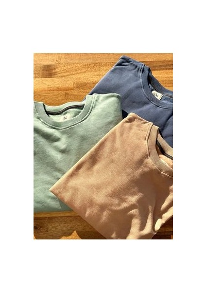 Pamuklu Basic Sweatshirt fiyatları