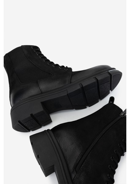 Kadın Hakiki Deri Siyah Nubuk Casual Bot 599 05 Bn Bot SK24-25 Sıyah Nbk indirimleri