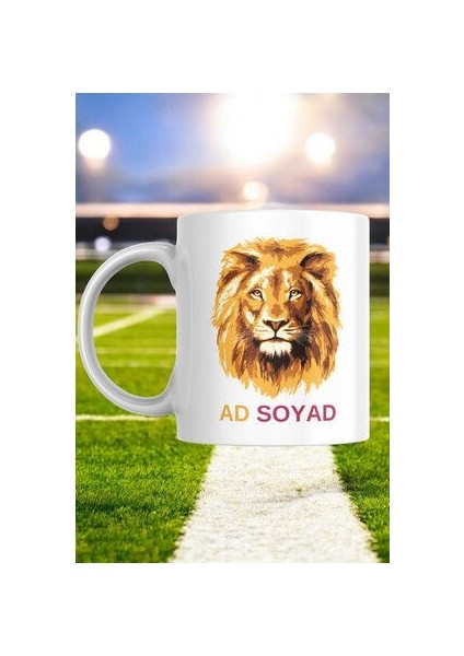Porselen Kupa Kişiye Özel Taraftar Baskılı Hediye Kupa Kahve Bardak Mug