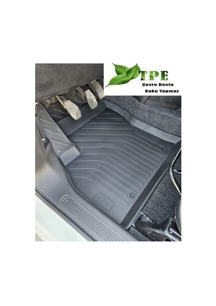 Peugeot Bipper Cargo Havuzlu Paspas Ön Iki Parça Bipper Kapalı Kasa