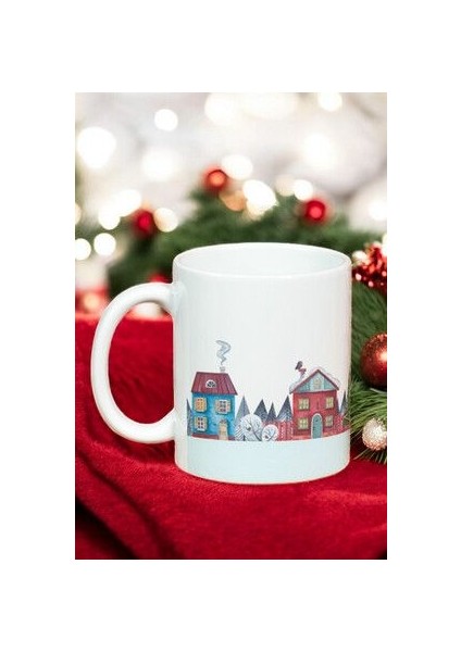 Yılbaşı Klasik Kış Kupa Bardak Mug
