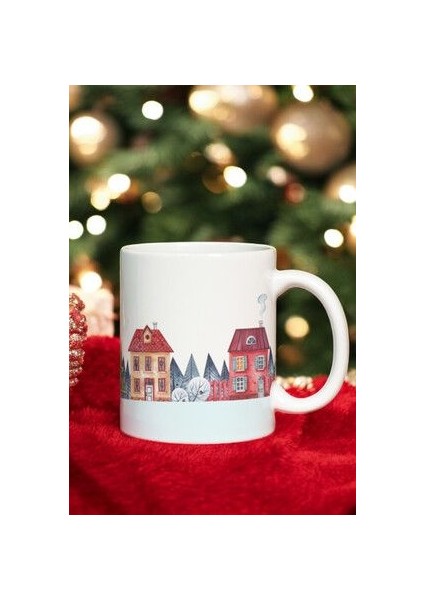 Yılbaşı Klasik Kış Kupa Bardak Mug