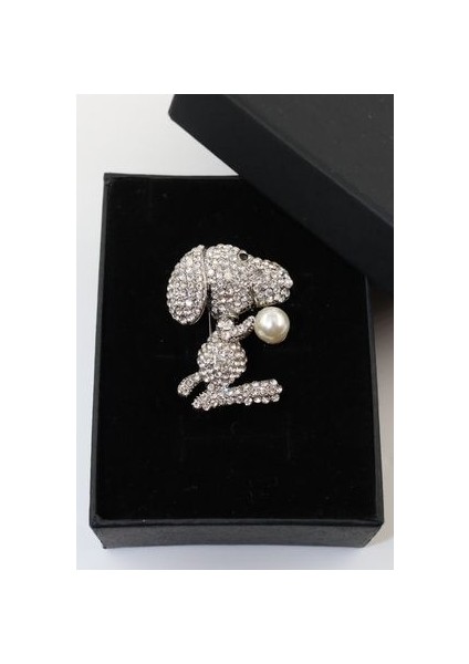Sevimli Köpek Broş. Taşlı Incili Broş. Yaka Iğnesi Broş. Kadın Broş. Broş. Erkek Broş. Unisex fiyatları